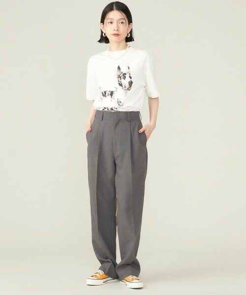 SHIPS for women / シップスウィメン Tシャツ | SHIPS NINE CASE:〈洗濯機可能〉GREAT DANE TEE ◇ | 詳細24