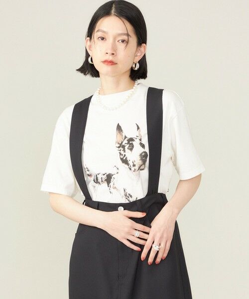 SHIPS for women / シップスウィメン Tシャツ | SHIPS NINE CASE:〈洗濯機可能〉GREAT DANE TEE ◇ | 詳細25