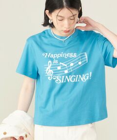 SHIPS NINE CASE:〈洗濯機可能〉SINGING TEE