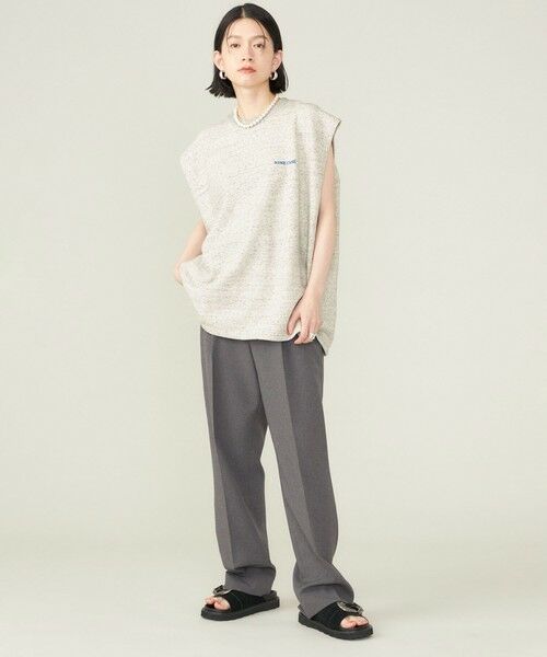 SHIPS for women / シップスウィメン Tシャツ | SHIPS NINE CASE:NY DIARY スリーブレス トップス ◇ | 詳細14