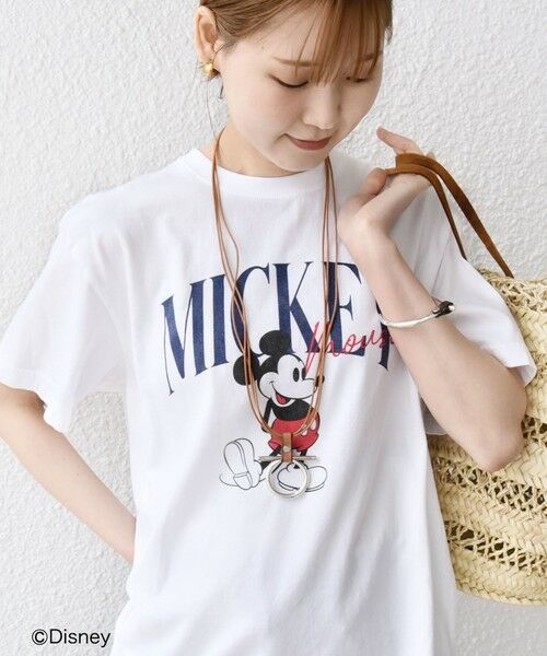 SHIPS for women / シップスウィメン Tシャツ | GOOD ROCK SPEED:MICKEY TEE ◇ | 詳細3