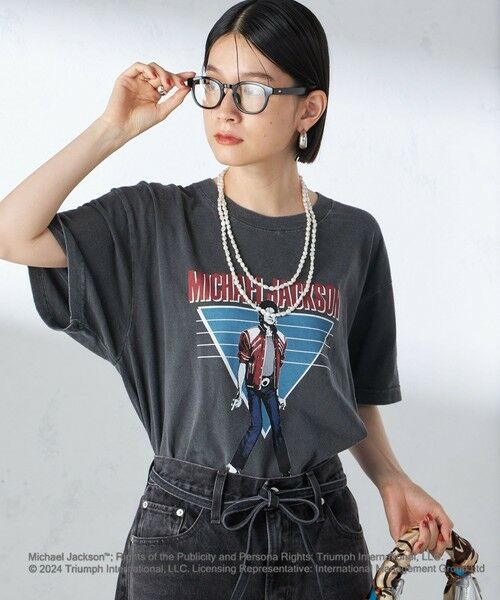 SHIPS for women / シップスウィメン Tシャツ | GOOD ROCK SPEED:Michael jackson TEE | 詳細3