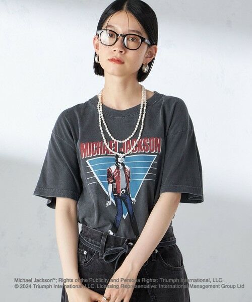 SHIPS for women / シップスウィメン Tシャツ | GOOD ROCK SPEED:Michael jackson TEE | 詳細4