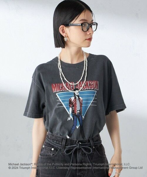 SHIPS for women / シップスウィメン Tシャツ | GOOD ROCK SPEED:Michael jackson TEE | 詳細9