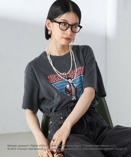 SHIPS for women / シップスウィメン Tシャツ | GOOD ROCK SPEED:Michael jackson TEE | 詳細10