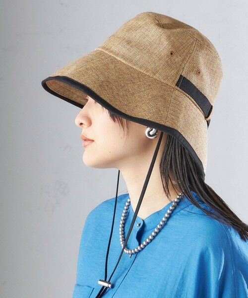 SHIPS / シップス ハット | Rmeria:〈UVカット / 手洗い可能〉ペーパーライク パイピング ハット | 詳細20