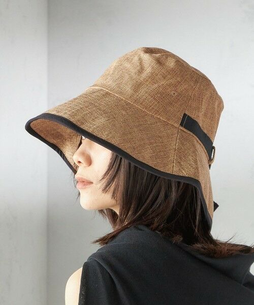 SHIPS / シップス ハット | Rmeria:〈UVカット / 手洗い可能〉ペーパーライク パイピング ハット | 詳細10