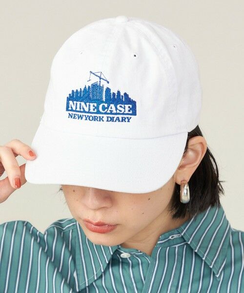 SHIPS for women / シップスウィメン キャップ | SHIPS NINE CASE:NY DIARY CAP | 詳細4