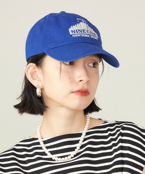 SHIPS for women / シップスウィメン キャップ | 《予約》SHIPS NINE CASE:NY DIARY CAP ◆ | 詳細19