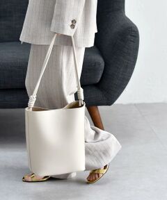 SHIPS / シップス トートバッグ | quaranciel: ポシェット付き コイル ショルダー トートバッグ