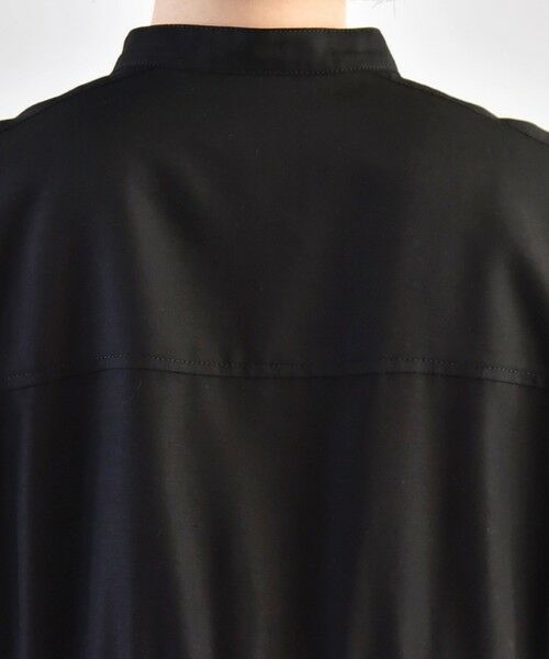 SHIPS / シップス ロング・マキシ丈ワンピース | quaranciel:〈洗濯機可能〉ドレッシー ワーク フレンチスリーブ ドロスト ワンピース | 詳細17