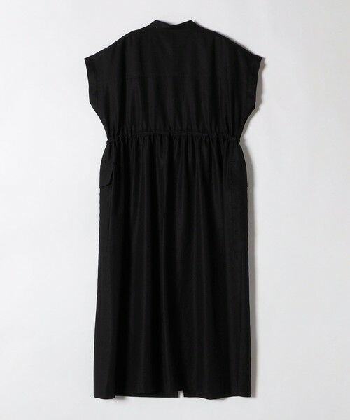 SHIPS / シップス ロング・マキシ丈ワンピース | quaranciel:〈洗濯機可能〉ドレッシー ワーク フレンチスリーブ ドロスト ワンピース | 詳細21