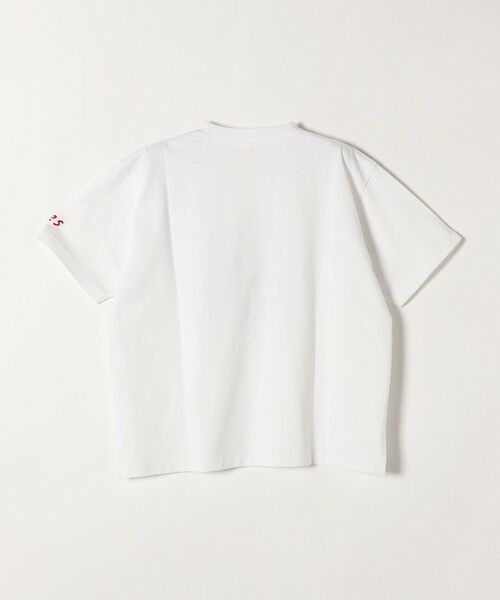 SHIPS for women / シップスウィメン Tシャツ | 【SHIPS any別注】Collegiate Pacific:〈洗濯機可能〉V ガゼット プリント Tシャツ 24SS | 詳細7