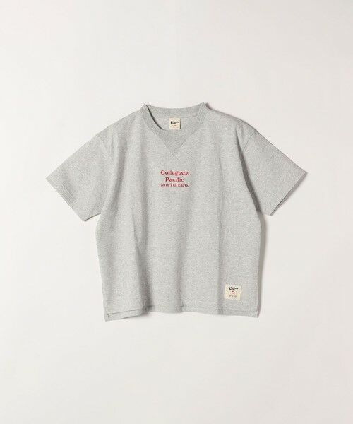 SHIPS for women / シップスウィメン Tシャツ | 【SHIPS any別注】Collegiate Pacific:〈洗濯機可能〉V ガゼット プリント Tシャツ 24SS | 詳細15