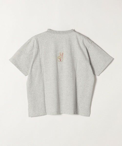 SHIPS for women / シップスウィメン Tシャツ | 【SHIPS any別注】Collegiate Pacific:〈洗濯機可能〉V ガゼット プリント Tシャツ 24SS | 詳細16