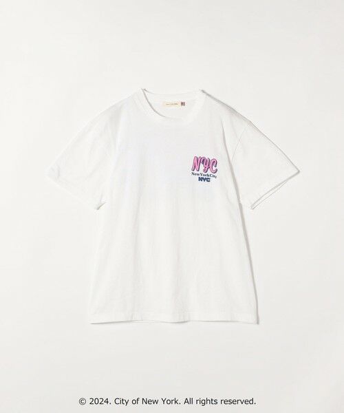 SHIPS for women / シップスウィメン Tシャツ | GOOD ROCK SPEED:〈洗濯機可能〉NYC カラー ロゴ プリント TEE | 詳細7