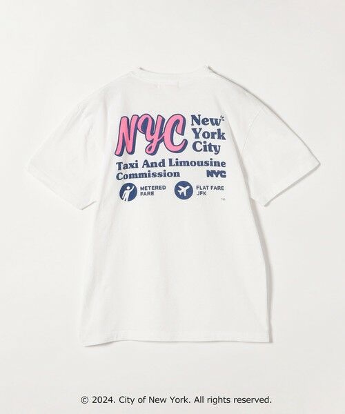 SHIPS for women / シップスウィメン Tシャツ | GOOD ROCK SPEED:〈洗濯機可能〉NYC カラー ロゴ プリント TEE | 詳細10