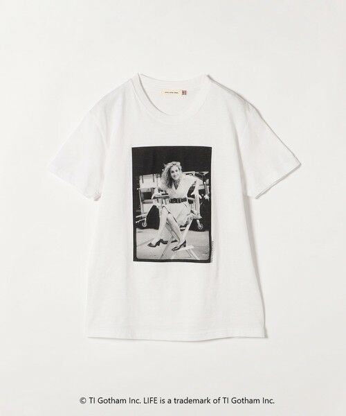 SHIPS for women / シップスウィメン Tシャツ | GOOD ROCK SPEED:〈洗濯機可能〉LIFE フォト プリント TEE 24SS | 詳細9