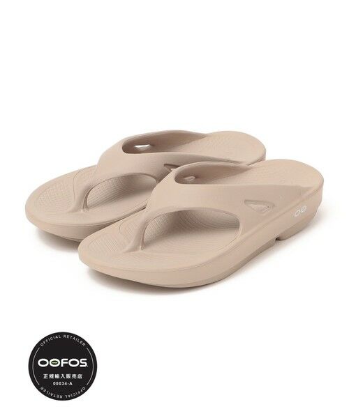 SHIPS / シップス サンダル | 《一部追加予約》OOFOS: OOoriginal ウーオリジナル トングサンダル | 詳細15