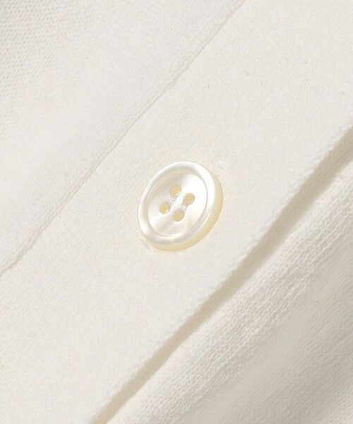 SHIPS / シップス カーディガン・ボレロ | SHIPS any:〈手洗い可能〉リネン ミックス Vネック ショート シアー カーディガン | 詳細14