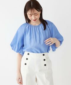SHIPS / シップス シャツ・ブラウス | SHIPS Colors:〈手洗い可能〉スラブ ボリュームスリーブ ブラウス◇