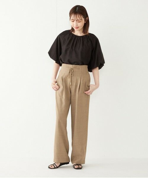 SHIPS / シップス シャツ・ブラウス | SHIPS Colors:〈手洗い可能〉スラブ ボリュームスリーブ ブラウス◇ | 詳細25