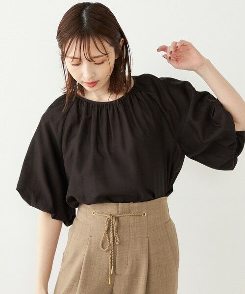 SHIPS / シップス シャツ・ブラウス | SHIPS Colors:〈手洗い可能〉スラブ ボリュームスリーブ ブラウス◇ | 詳細28