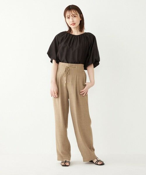 SHIPS / シップス シャツ・ブラウス | SHIPS Colors:〈手洗い可能〉スラブ ボリュームスリーブ ブラウス◇ | 詳細30