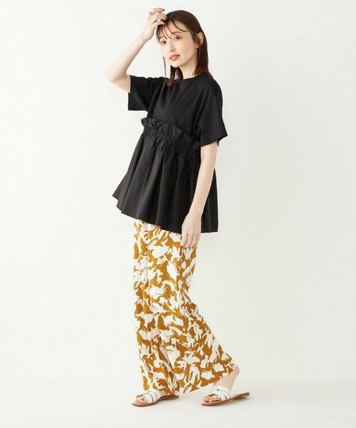 SHIPS for women / シップスウィメン カットソー | SHIPS Colors:〈手洗い可能〉フハク ドッキング TEE◇ | 詳細19