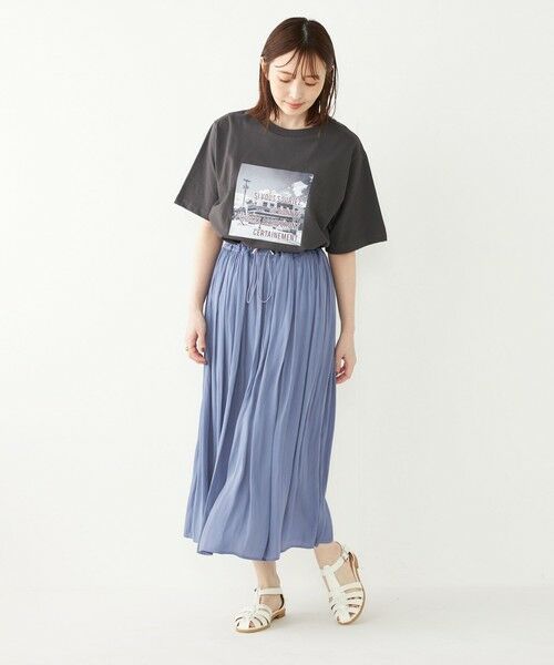 SHIPS for women / シップスウィメン Tシャツ | SHIPS Colors:ストリートスケープ フォト TEE | 詳細22