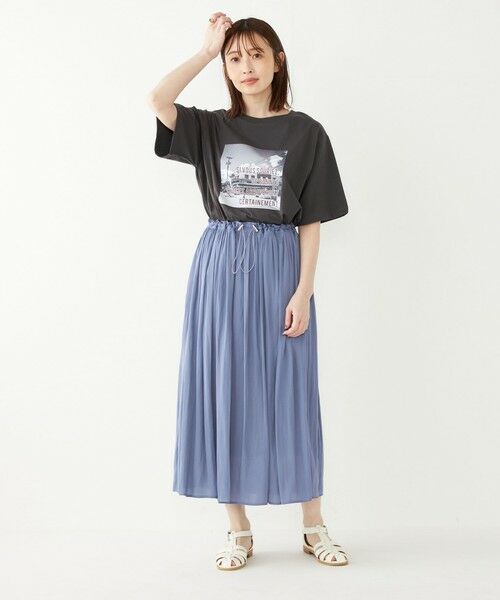 SHIPS for women / シップスウィメン Tシャツ | SHIPS Colors:ストリートスケープ フォト TEE | 詳細23