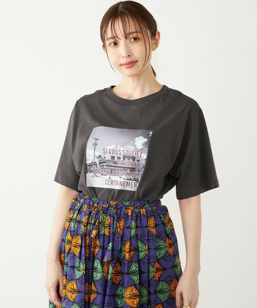 SHIPS for women / シップスウィメン Tシャツ | SHIPS Colors:ストリートスケープ フォト TEE | 詳細24