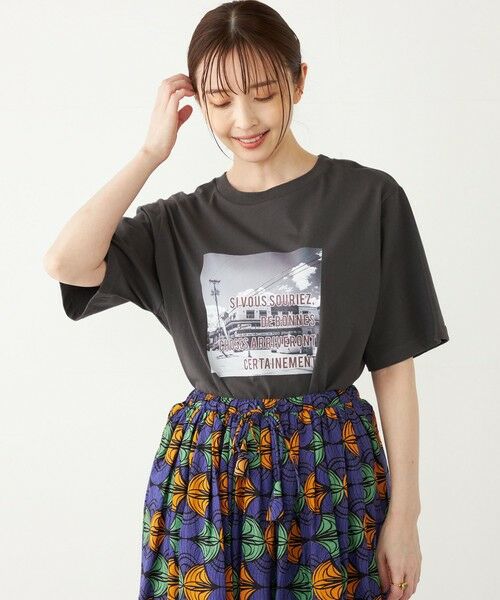 SHIPS for women / シップスウィメン Tシャツ | SHIPS Colors:ストリートスケープ フォト TEE | 詳細26