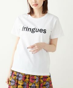 SHIPS Colors:FRINGUES ロゴ プリント TEE◇