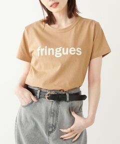 SHIPS Colors:FRINGUES ロゴ プリント TEE◇