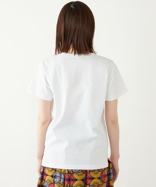 SHIPS for women / シップスウィメン Tシャツ | SHIPS Colors:FRINGUES ロゴ プリント TEE | 詳細5