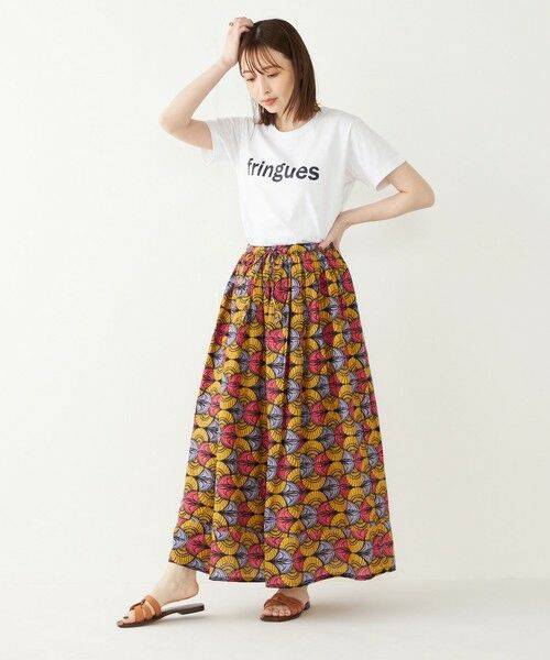 SHIPS for women / シップスウィメン Tシャツ | SHIPS Colors:FRINGUES ロゴ プリント TEE | 詳細13