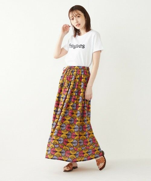 SHIPS for women / シップスウィメン Tシャツ | SHIPS Colors:FRINGUES ロゴ プリント TEE | 詳細14