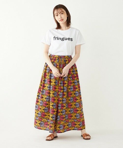 SHIPS for women / シップスウィメン Tシャツ | SHIPS Colors:FRINGUES ロゴ プリント TEE | 詳細15