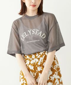 SHIPS / シップス ニット・セーター | SHIPS Colors:〈手洗い可能〉シアー ロゴ ニット TEE