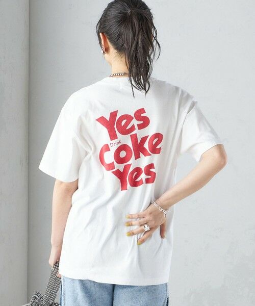 SHIPS for women / シップスウィメン Tシャツ | GOOD ROCK SPEED:beverage brand logo tee ◇ | 詳細9