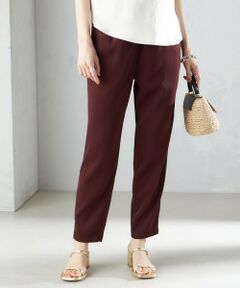 SHIPS / シップス その他パンツ | 〈手洗い可能〉トリアセテート ドロスト  テーパード パンツ