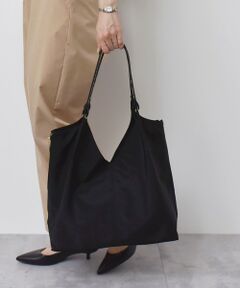 SHIPS / シップス トートバッグ | 《追加予約》quaranciel: Vカット サイドファスナー トートバッグ（A4対応）