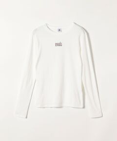 【SHIPS any別注】PETIT BATEAU:〈洗濯機可能〉PARIS プリントロンTEE