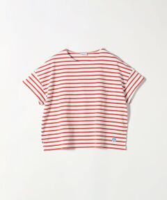 ORCIVAL:〈手洗い可能〉ボックス ボーダー TEE