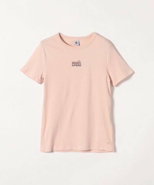 SHIPS for women / シップスウィメン Tシャツ | 《一部追加予約》【SHIPS any別注】PETIT BATEAU:〈洗濯機可能〉PARIS プリント コンパクト TEE | 詳細8