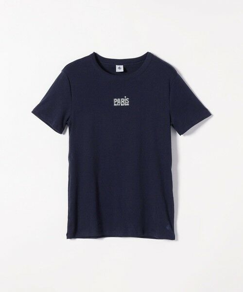 SHIPS for women / シップスウィメン Tシャツ | 《一部追加予約》【SHIPS any別注】PETIT BATEAU:〈洗濯機可能〉PARIS プリント コンパクト TEE | 詳細18
