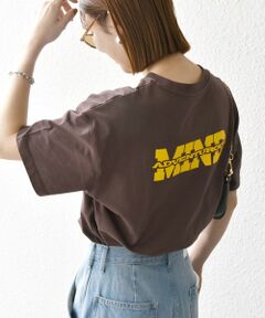 SHIPS any:〈洗濯機可能〉ロゴ プリント TEE