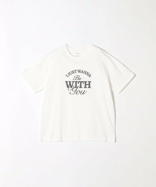 SHIPS for women / シップスウィメン Tシャツ | 《予約》SHIPS any:〈洗濯機可能〉ロゴ プリント TEE | 詳細17