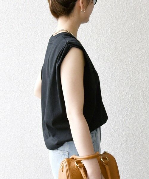 SHIPS / シップス Tシャツ | SHIPS any:〈抗菌防臭/洗濯機可能〉USAコットン ラウンドヘム ノースリーブ TEE | 詳細21